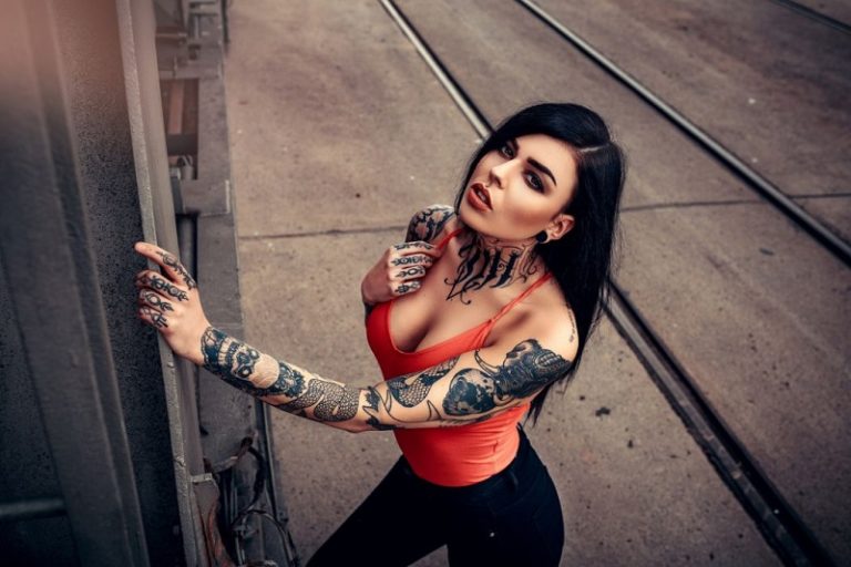 Taboo interview piercing girl