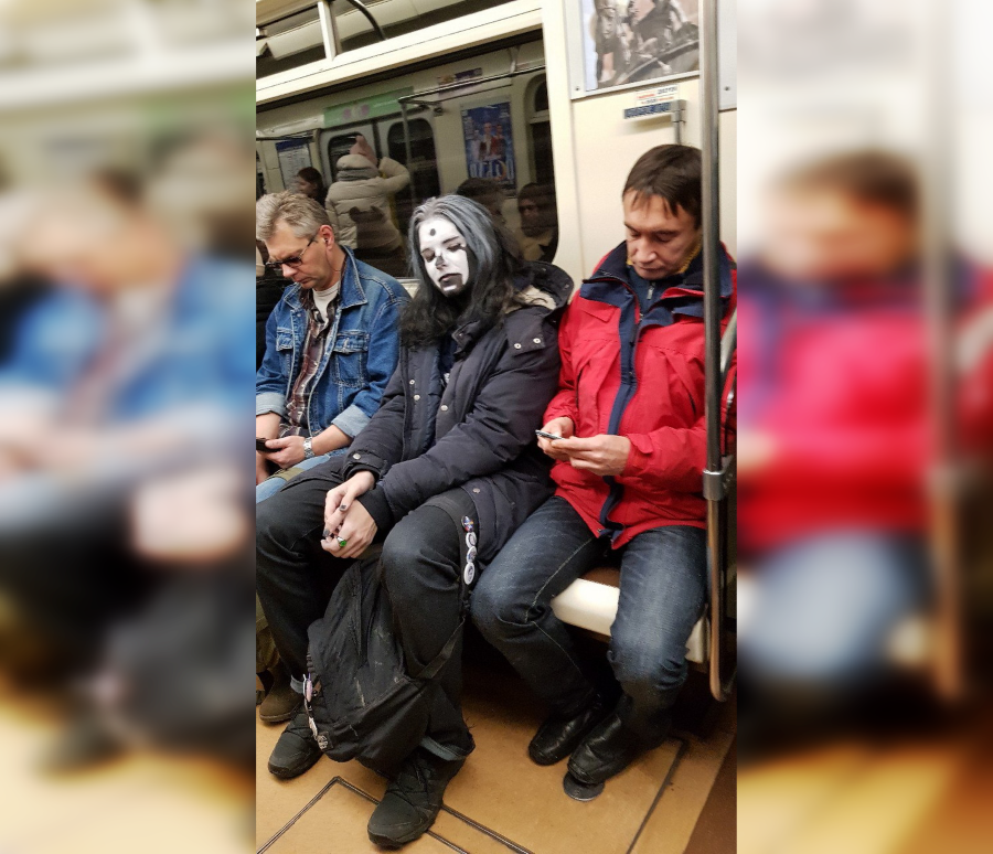 Laughter Underground: Comical and Strange Individuals in the Metro