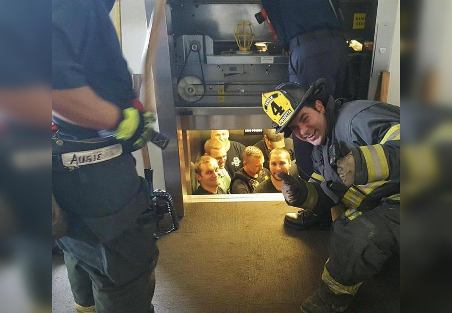 Elevator Antics: Hilarious Moments Caught on Camera